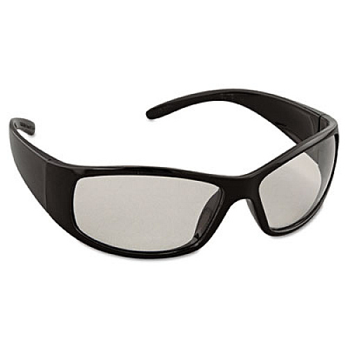 Smith & Wesson Elite Safety Eyewear, Black Full Frame, Clear Dual Lens (21302)