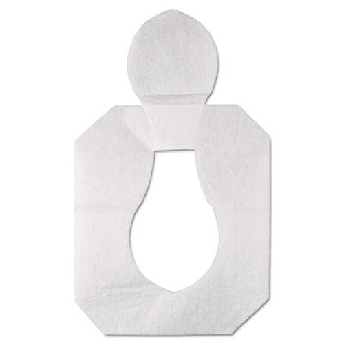 HOSPECO Health Gards Toilet Seat Covers, Half-Fold, 14.25 x 16.5, White, 250/Pack, 4 Packs/Carton (HG1000)