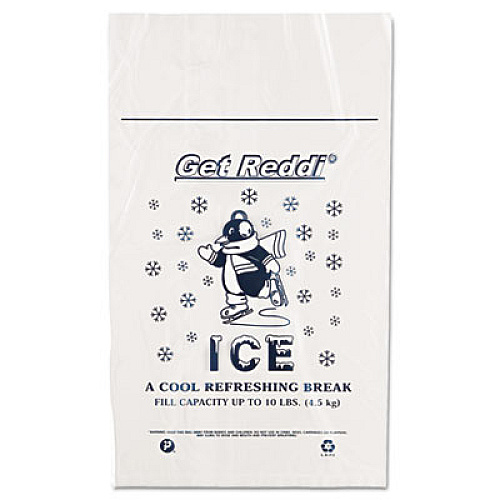 Inteplast Group Ice Bags, 1.35 mil, 12" x 20", Natural, 1,000/Carton (ICEBAG1221NP)