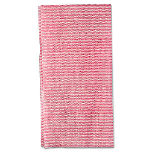 Chix Wet Wipes, Stripe Design, 11.5 x 24, White/Pink, 200/Carton (8311)