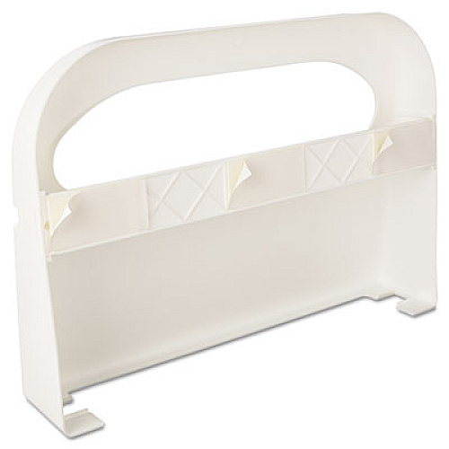 HOSPECO Health Gards Toilet Seat Cover Dispenser, Half-Fold, 16 x 3.25 x 11.5, White, 2/Box (HG12)