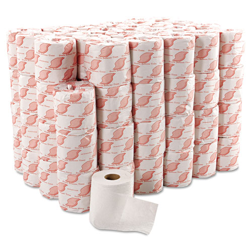 GEN STANDARD BATH TISSUE, SEPTIC SAFE, 2-PLY, WHITE, 4.5 X 3.5, 500 SHEETS/ROLL (GEN1900)