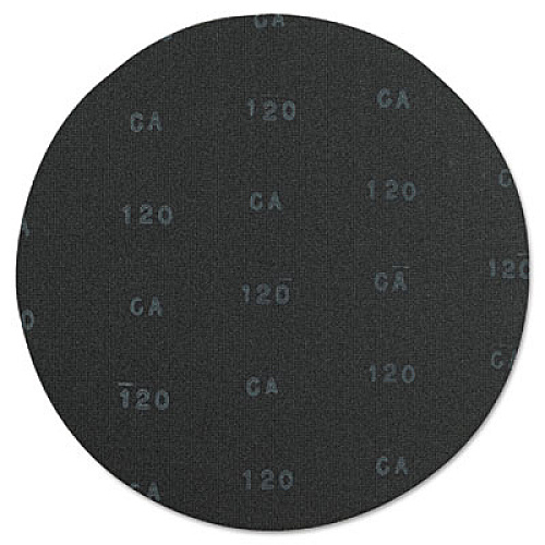Boardwalk Sanding Screens, 20" Diameter, 120 Grit, Black, 10/Carton (BWK502012010)