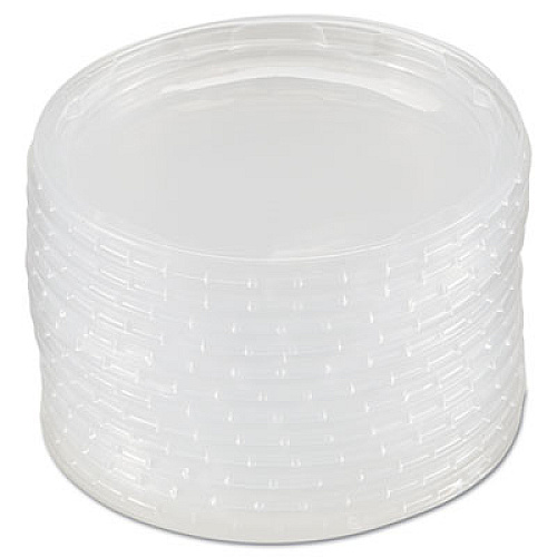 WNA Deli Container Lids, Plug-Style, Clear, Plastic, 50/Pack, 10 Packs/Carton (APCTRLID)