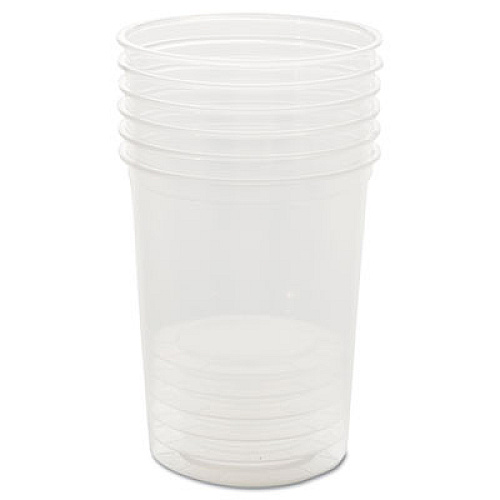 WNA Deli Containers, 32 oz, Clear, Plastic, 50/Pack, 10 Packs/Carton (APCTR32)