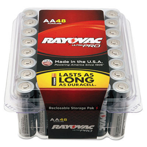 Rayovac ULTRA PRO ALKALINE AA BATTERIES, 48/PACK (ALAA48PPJ)