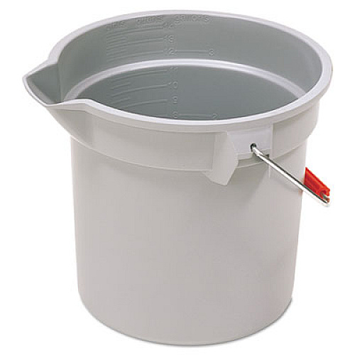 Rubbermaid Commercial 2963GRAY Brute Round Bucket 2963-GRAY