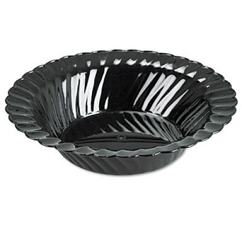 WNA Classicware Plastic Bowls, 10 oz, Black, 180/Carton (CWB10180BK)