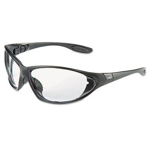 Honeywell Uvex Seismic Sealed Eyewear, Clear Uvextra AF Lens, Black Frame (S0600X)