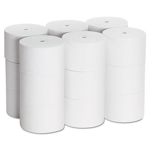 Georgia Pacific Professional Coreless Bath Tissue, Septic Safe, 2-Ply, White, 1,125 Sheets/Roll, 18 Rolls/Carton (19372)