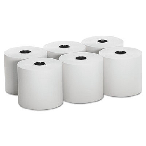 Georgia Pacific Professional Hardwound Roll Paper Towels, 7" X 1000ft, White, 6 Rolls/carton (26910)