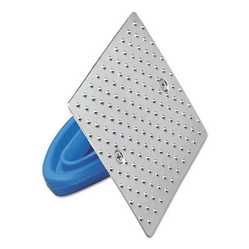 Scotch-Brite PROFESSIONAL Griddle Pad Holder Kit, 4 x 5.25, Blue/Steel, 10/Carton (08297)