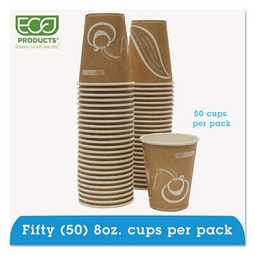 Eco-Products EPBRHC8EWPK Evolution World 24% PCF Hot Drink Cups