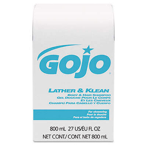 GOJO 912612 Lather & Klean Body & Hair Shampoo