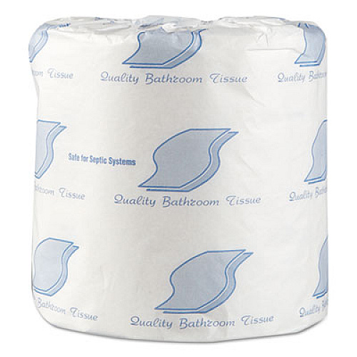 GEN Standard Bath Tissue, Individually Wrapped Rolls, Septic Safe, 1-Ply, White, 1,000 Sheets/Roll, 96 Rolls/Carton (218)