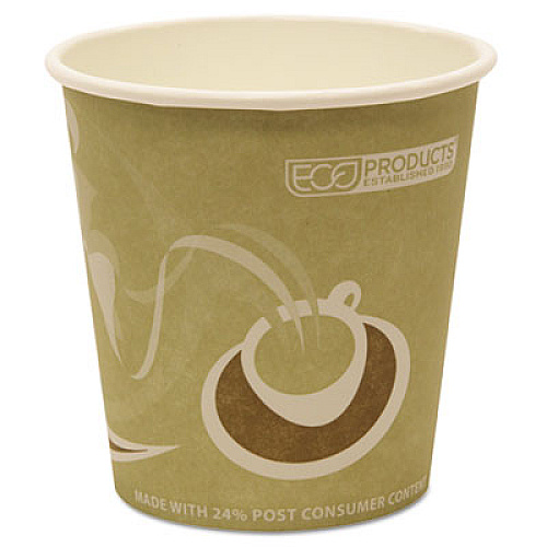 Eco-Products Evolution World 24% Recycled Content Hot Cups Convenience Pack, 10 oz, 50/Pack (EPBRHC10EWPK)