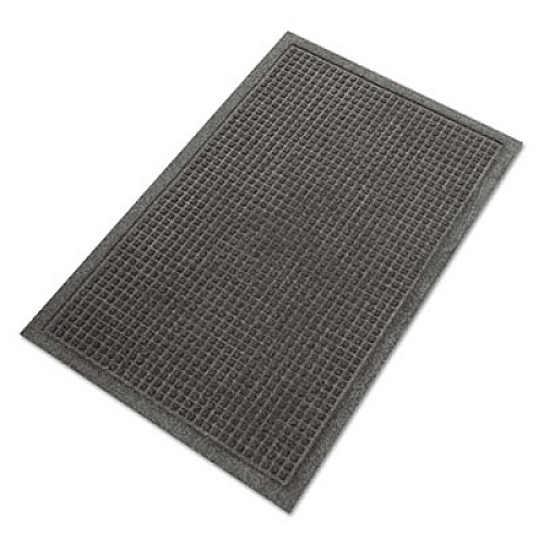 Guardian EcoGuard Indoor/Outdoor Wiper Mat, Rubber, 36 x 120, Charcoal (EG031004)