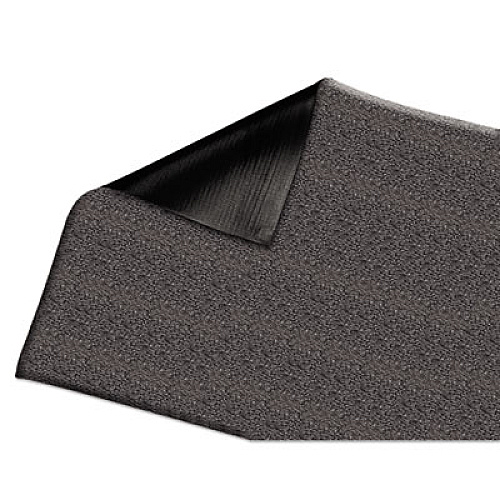 Guardian Soft Step Supreme Anti-Fatigue Floor Mat, Rectangular, Black Cross-Hatch Embossed Surface, 24" x 36" (24020301DIAM)