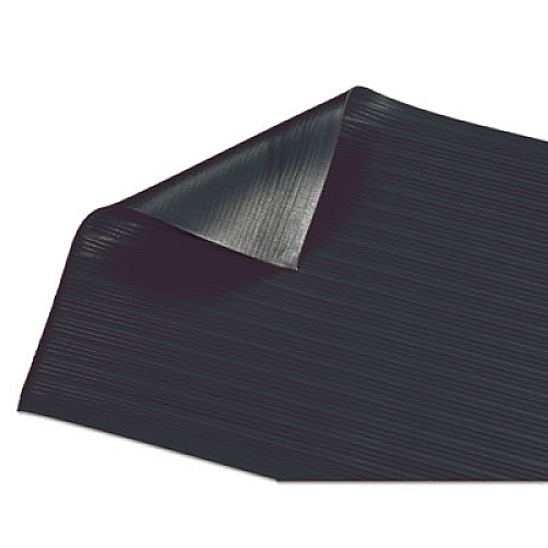 Guardian Air Step Antifatigue Mat, Polypropylene, 36 x 144, Black (24031202)