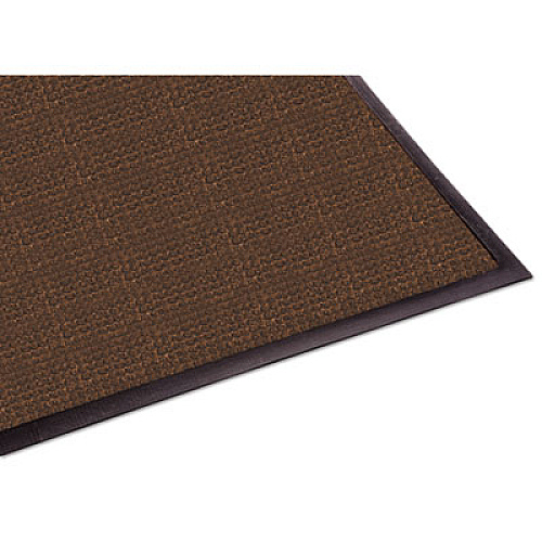 Guardian WaterGuard Indoor/Outdoor Scraper Mat, Rectangular, Brown Ridged Needle-Punch Surface, 36" x 10 ft (WG031014)