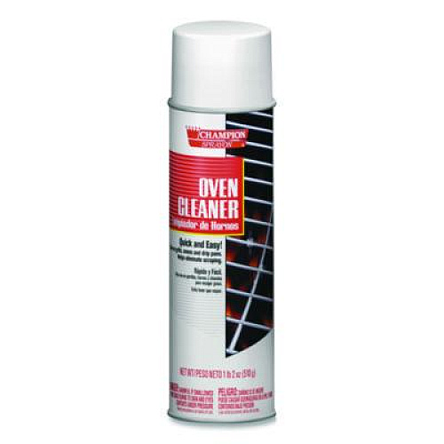 Chase Products Champion Sprayon Oven Cleaner, 18 oz Aerosol Spray, 12/Carton (5177)