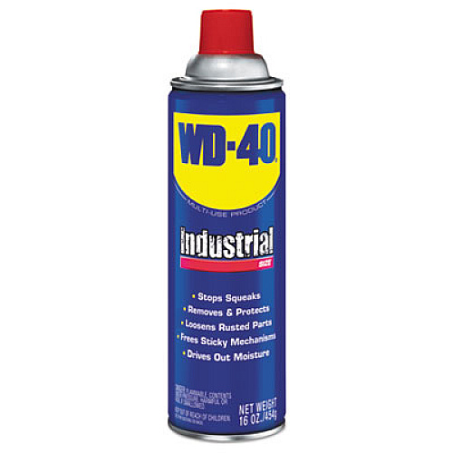 WD-40 Heavy-Duty Lubricant, 16 oz Aerosol, 12/Carton (490088CT)