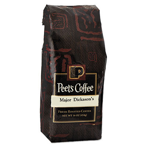 Peet's Coffee & Tea Bulk Coffee, Major Dickason's Blend, Ground, 1 lb Bag (501677)