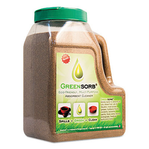 GreenSorb Eco-Friendly Sorbent, Clay, 4 Lb Shaker Bottle (GS4)