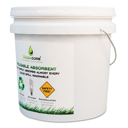 GreenSorb Eco-Friendly Sorbent, 10 Lb Bucket (GS10)