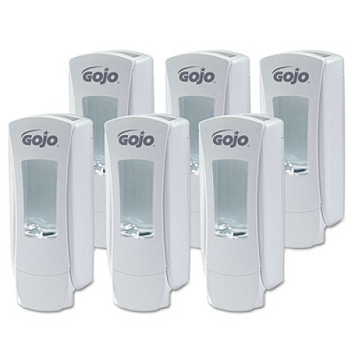 GOJO ADX-12 DISPENSER, 1250 ML, 4.5" X 4" X 11.75", WHITE (888006)