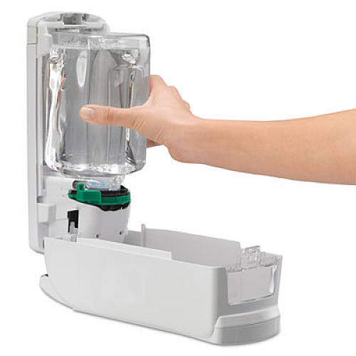 GOJO ADX-12 DISPENSER, 1250 ML, 4.5" X 4" X 11.75", WHITE (888006)