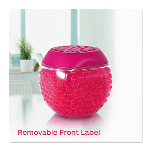 BRIGHT Air Scent Gems Odor Eliminator, Island Nectar and Pineapple, Pink, 10 oz Jar (900229)