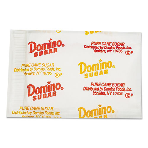 Domino SUGAR PORTION PACKETS, 0.01 OZ PACKETS, 2000/CARTON, 72 CARTON/PALLET (845354PLT)