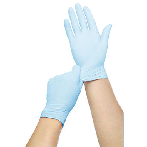 Curad Nitrile Exam Glove, Powder-Free, Small, 150/Box (CUR9314)