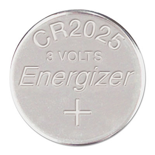 Energizer 2025 Lithium Coin Battery, 3 V (ECR2025BP)
