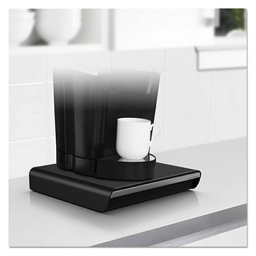 Mind Reader Coffee Pod Drawer, Fits 26 Pods, 14 3/4 x 13 1/4 x 2 3/4, Black (TRY26PCBLK)