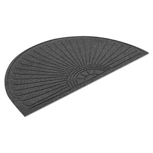 Guardian EcoGuard Diamond Floor Mat, Fan Only, 24 x 36, Charcoal (EGDFAN020304)