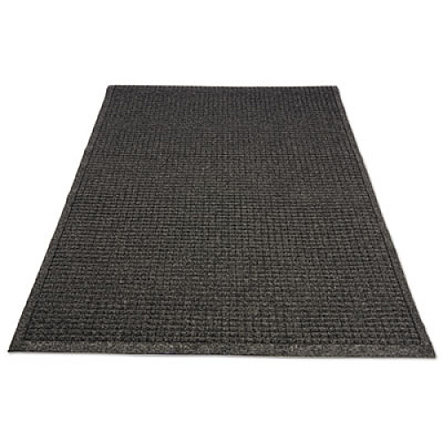 Guardian EcoGuard Indoor/Outdoor Wiper Mat, Rubber, 36 x 120, Charcoal (EG031004)