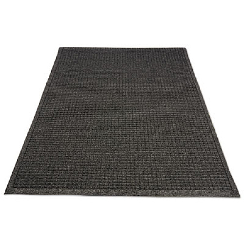 Guardian EcoGuard Indoor/Outdoor Wiper Mat, Rubber, 48 x 72, Charcoal (EG040604)