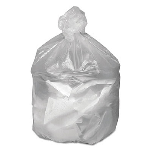 Ultra Plus Can Liners, 16 gal, 8 mic, 24" x 33", Natural, 50 Bags/Roll, 20 Rolls/Carton (HD24338N)