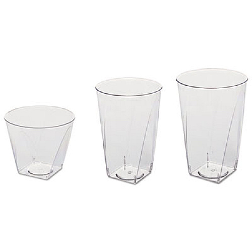WNA Classicware Tumblers, 9 oz, Plastic, Clear, 16/Pack (RSCCR91516PK)