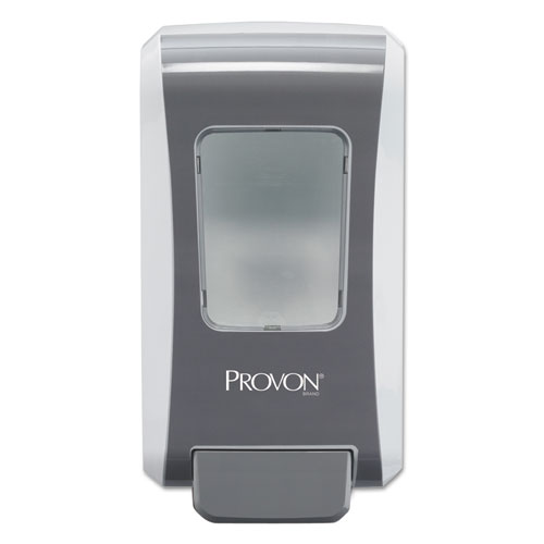 PROVON FMX-20 SOAP DISPENSER, 2000 ML, 6.5" X 4.7" X 11.7", GRAY/WHITE (527706EA)