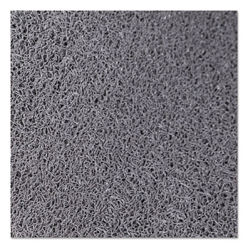 Crown Spaghetti Vinyl-Loop Floor Mat, Vinyl, 36 x 60, Gray (DEMB35GY)