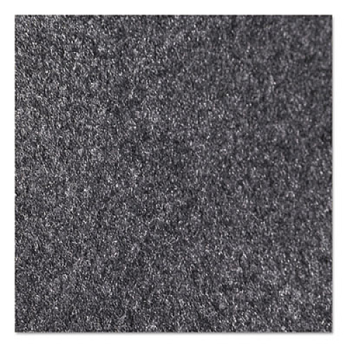 Crown EcoStep Wiper Mat, Rectangular, Charcoal Gray Cut Pile Surface, 36" x 10 ft (ET0310CH)