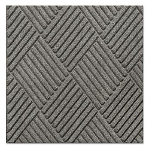 Crown Super-Soaker Diamond Wiper/Scraper Mat, Rectangular, Slate Green Carpeted Surface, 36" x 10 ft (S1R310ST)