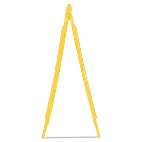 Rubbermaid Commercial "Caution Wet Floor" Sign, 11 x 12 x 25, Yellow (611277YW)