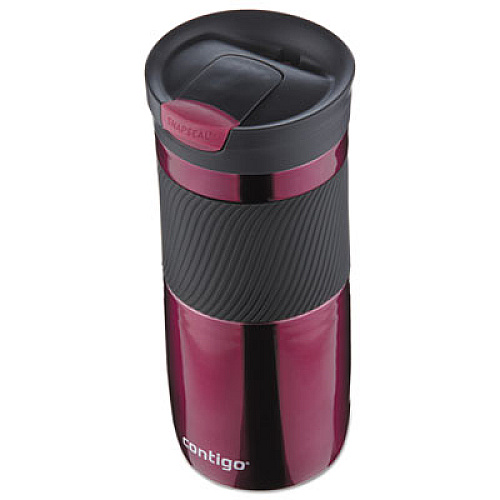 Contigo Byron Snapseal Stainless Steel Travel Mug, 16 oz, Vivacious (SSA100A01)
