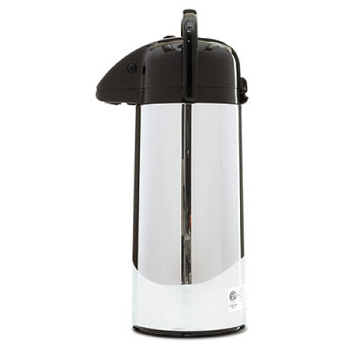 BUNN 2.2 Liter Push Button Airpot, Stainless Steel (AIRPOT22)