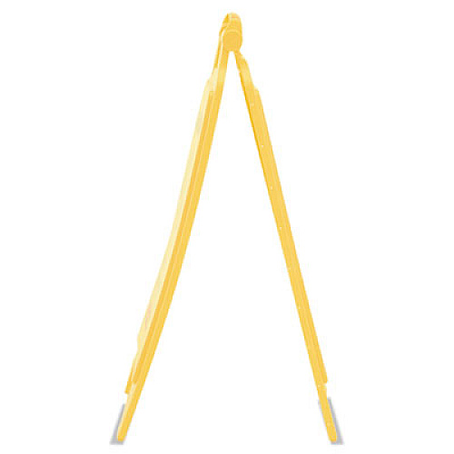 Rubbermaid Commercial "Caution Wet Floor" Sign, 11 x 12 x 25, Yellow (611277YW)