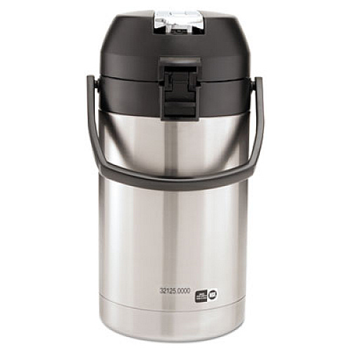 BUNN Lever Action Airpot, 84 oz, Stainless Steel/Black (AIRPOT25)